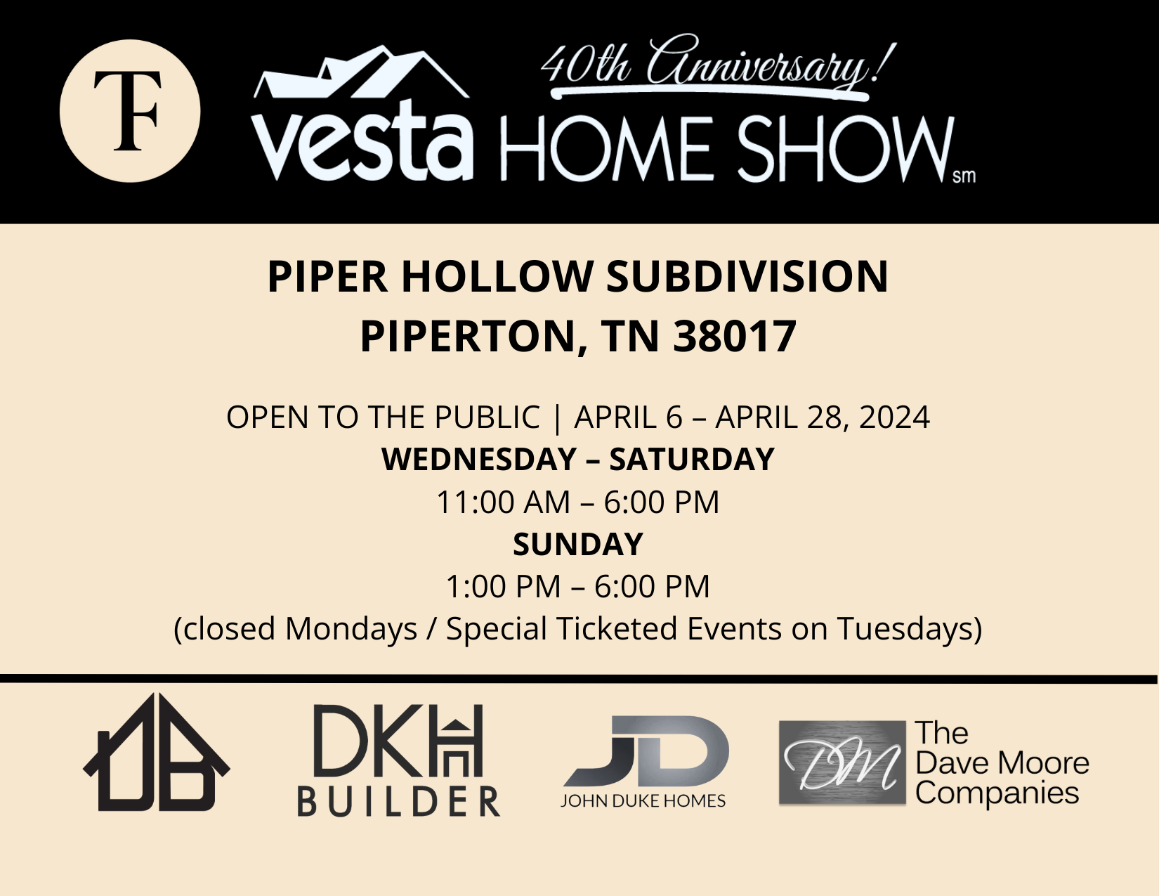 Vesta Home Show 2024 Schedule Janis Lizbeth